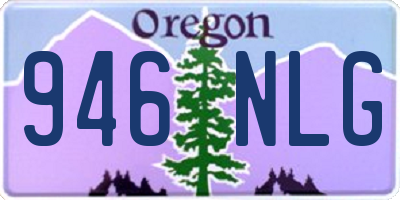 OR license plate 946NLG