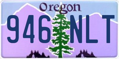 OR license plate 946NLT