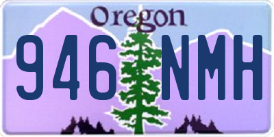 OR license plate 946NMH