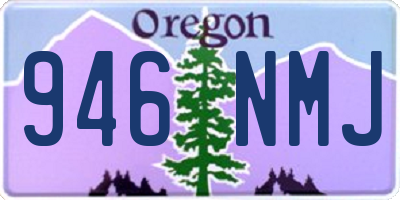 OR license plate 946NMJ