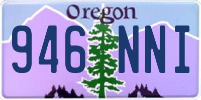 OR license plate 946NNI