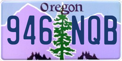 OR license plate 946NQB