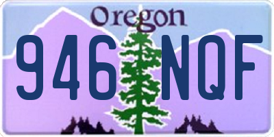 OR license plate 946NQF