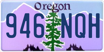 OR license plate 946NQH