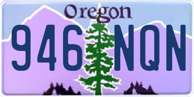 OR license plate 946NQN