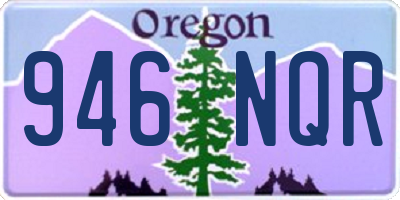 OR license plate 946NQR