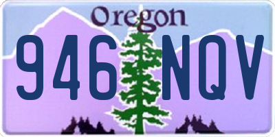 OR license plate 946NQV
