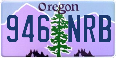 OR license plate 946NRB