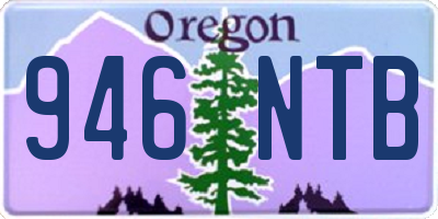 OR license plate 946NTB