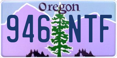 OR license plate 946NTF