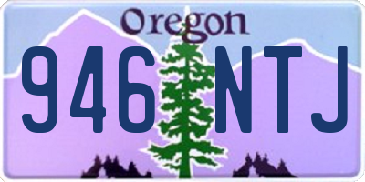 OR license plate 946NTJ