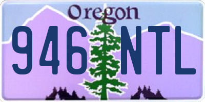 OR license plate 946NTL