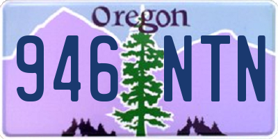 OR license plate 946NTN