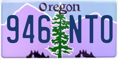 OR license plate 946NTO
