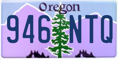 OR license plate 946NTQ