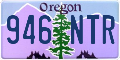 OR license plate 946NTR