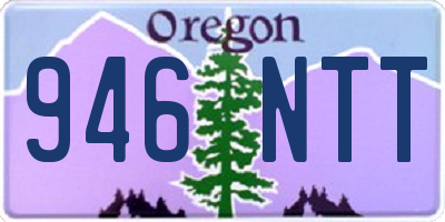 OR license plate 946NTT