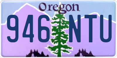 OR license plate 946NTU