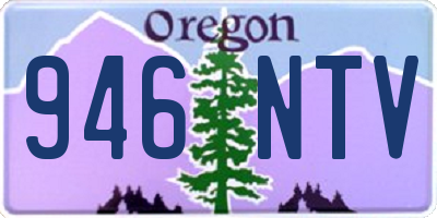 OR license plate 946NTV
