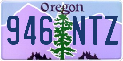 OR license plate 946NTZ