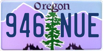 OR license plate 946NUE