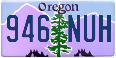 OR license plate 946NUH