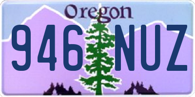OR license plate 946NUZ