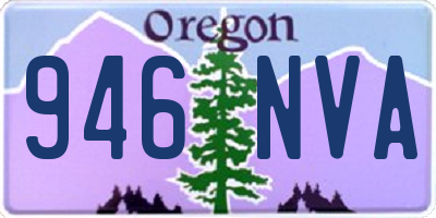 OR license plate 946NVA