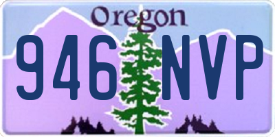 OR license plate 946NVP