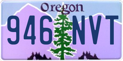 OR license plate 946NVT