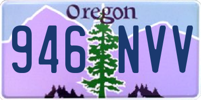 OR license plate 946NVV