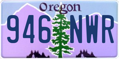 OR license plate 946NWR