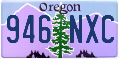 OR license plate 946NXC