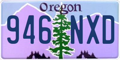 OR license plate 946NXD