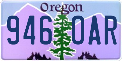 OR license plate 946OAR