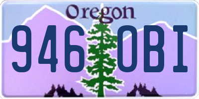 OR license plate 946OBI
