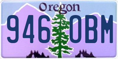 OR license plate 946OBM