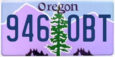 OR license plate 946OBT