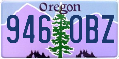 OR license plate 946OBZ