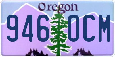 OR license plate 946OCM