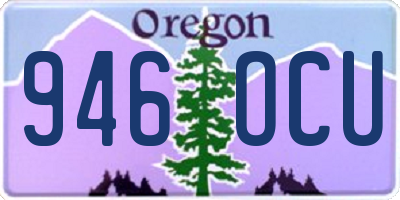 OR license plate 946OCU