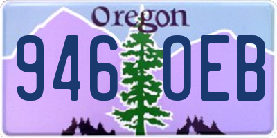 OR license plate 946OEB