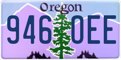 OR license plate 946OEE