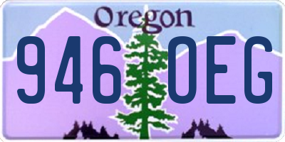 OR license plate 946OEG