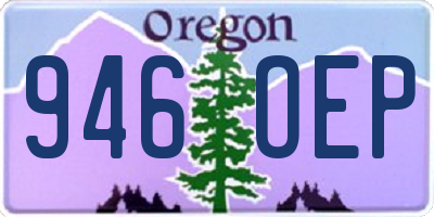 OR license plate 946OEP