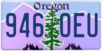 OR license plate 946OEU