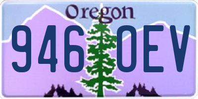 OR license plate 946OEV