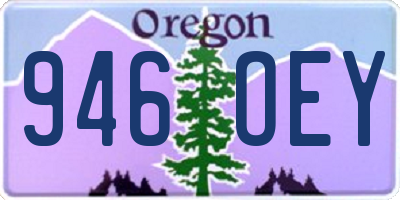 OR license plate 946OEY