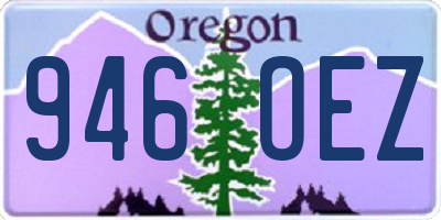 OR license plate 946OEZ