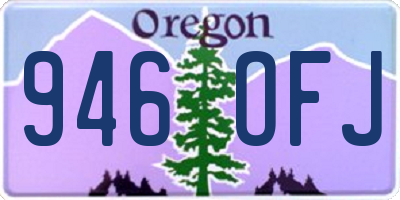 OR license plate 946OFJ